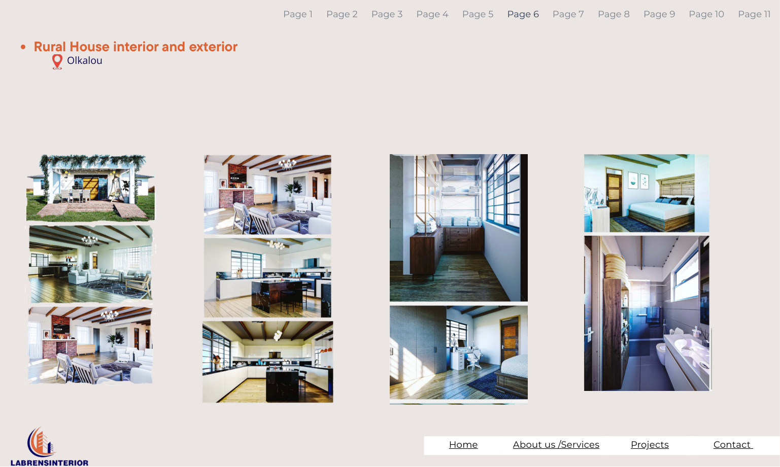 Rural house interior and exterior project in Olkalou